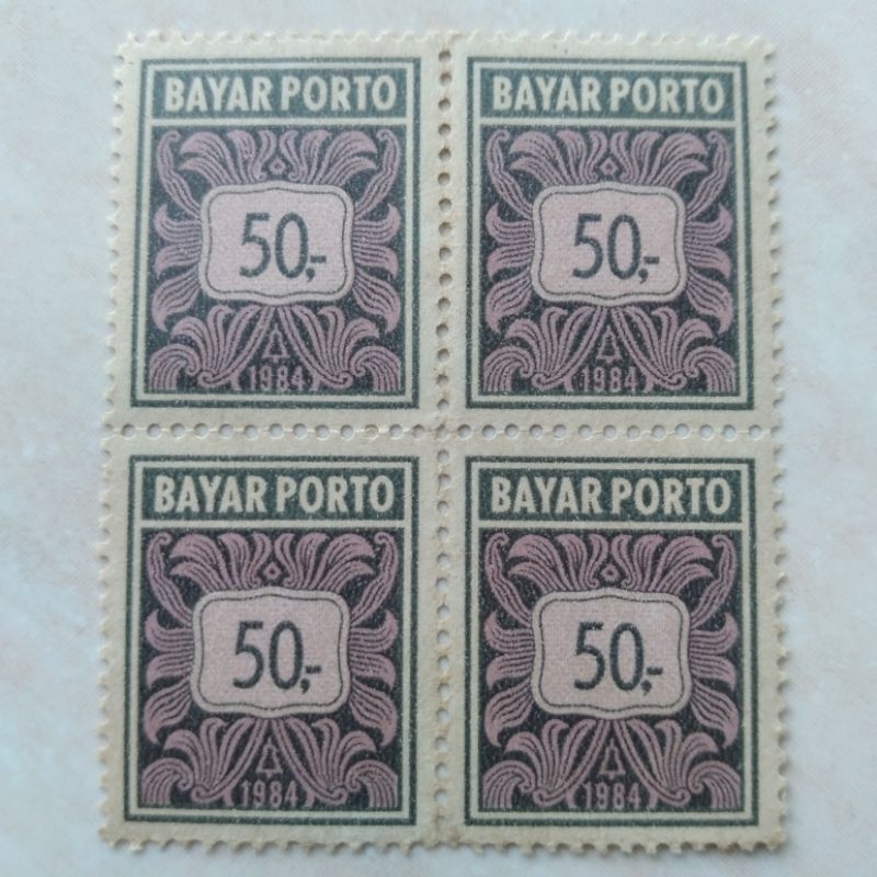 

Koleksi Filateli Bayar Porto 50,- 1984 Blok 4 - YN386