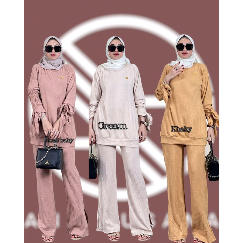 oneset RISA KNIT ans busana