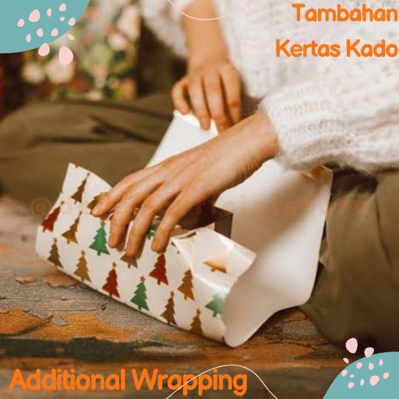 

Kertas Kado - Tambahan Bungkus Hadiah/Kado - Additional Gift Wrapping -Dereli Official Store