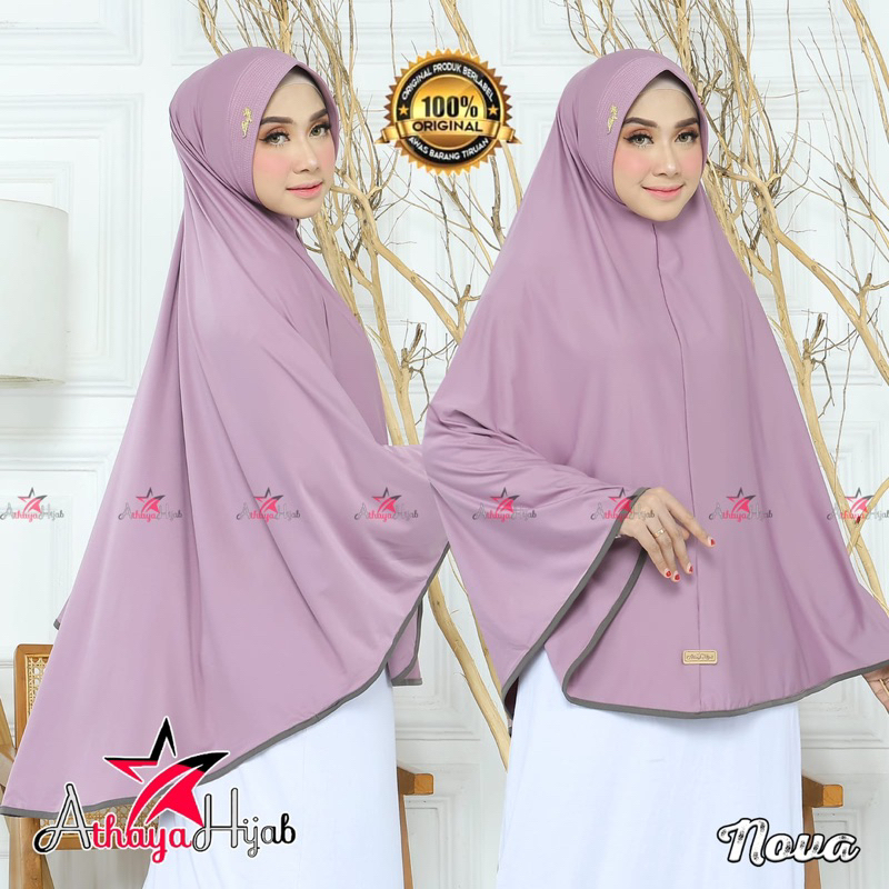 HIJAB INSTAN JUMBO/BERGO HAMIDAH JUMBO/NOT KENAN ETHICA SF HWC/JILBAB KHIMAR SYAR'I NOVA ORI ATHAYA 