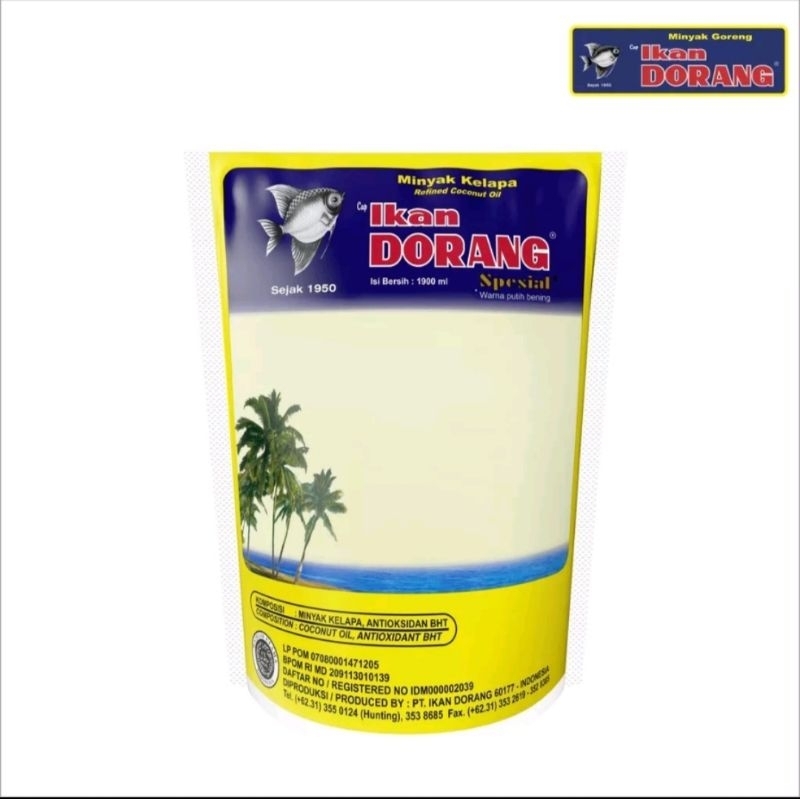 

Minyak Kelapa Ikan Dorang Spesial 1900ML (Pcs)