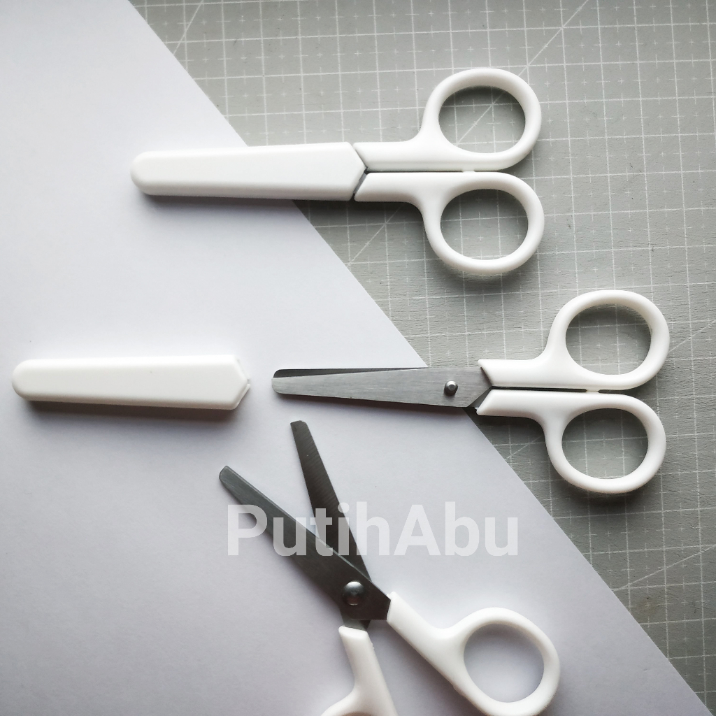 

Gunting Mini Putih Aesthetic | Gunting lucu | White Scissors Mini