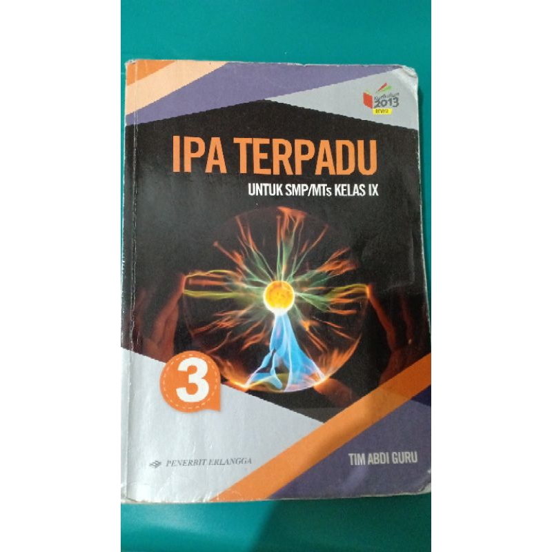 

Buku pelajaran IPA kelas 9 SMP 3