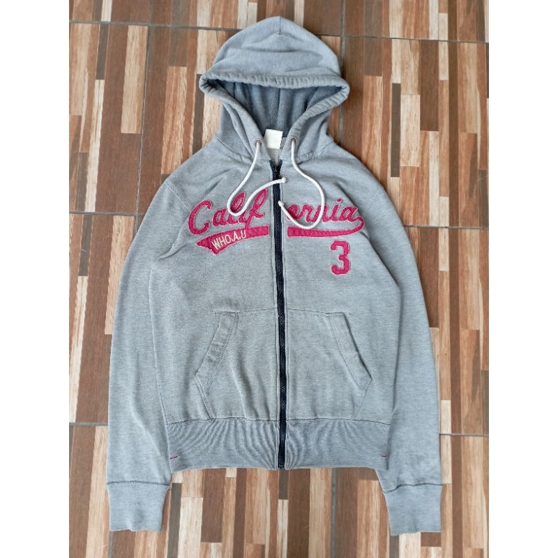 ZIP HOODIE CALIFORNIA WHO.A.U
