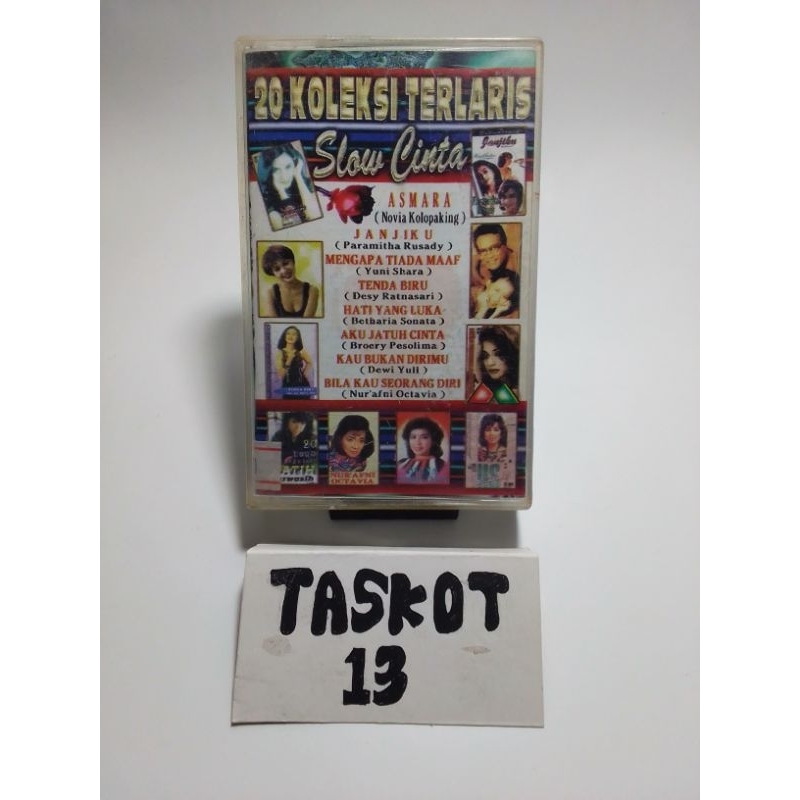 Kaset Pita 20 Koleksi Terlaris Slow Cinta