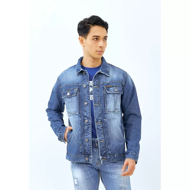 Jaket Jeans Pria Original Lois MJF142OP New Arrivals