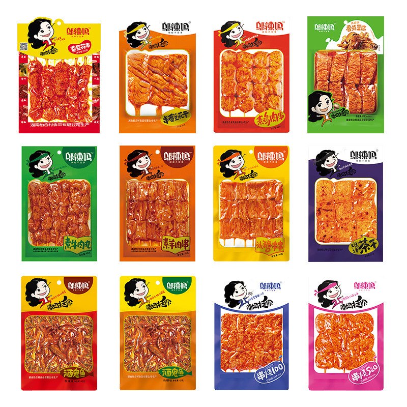 

Wulama Spicy Gluten Tofu 70g - Tendon 100g - Spicy 70g ( Halal VEGE )