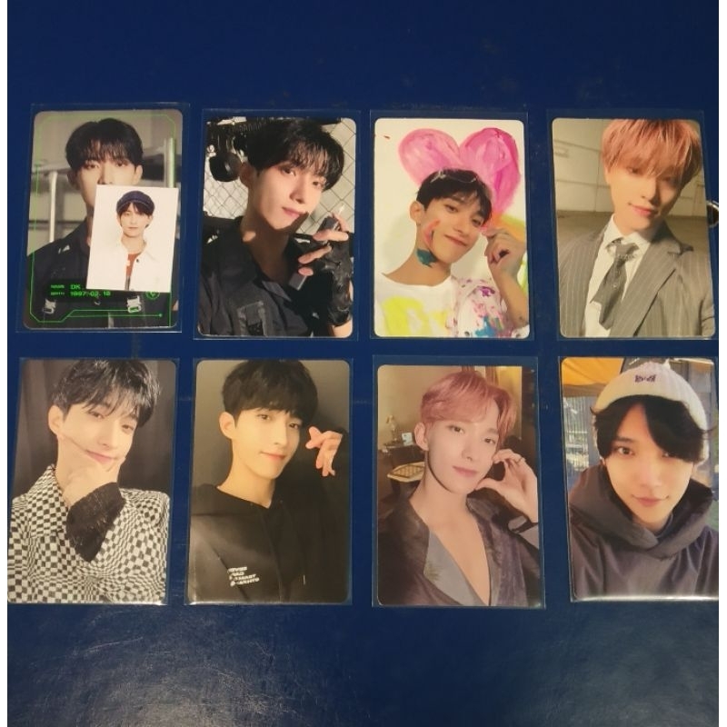 pc photocard seventeen joshua dk dokyeom dino attacca in the soop its gameboi fml caratland 2022 fac