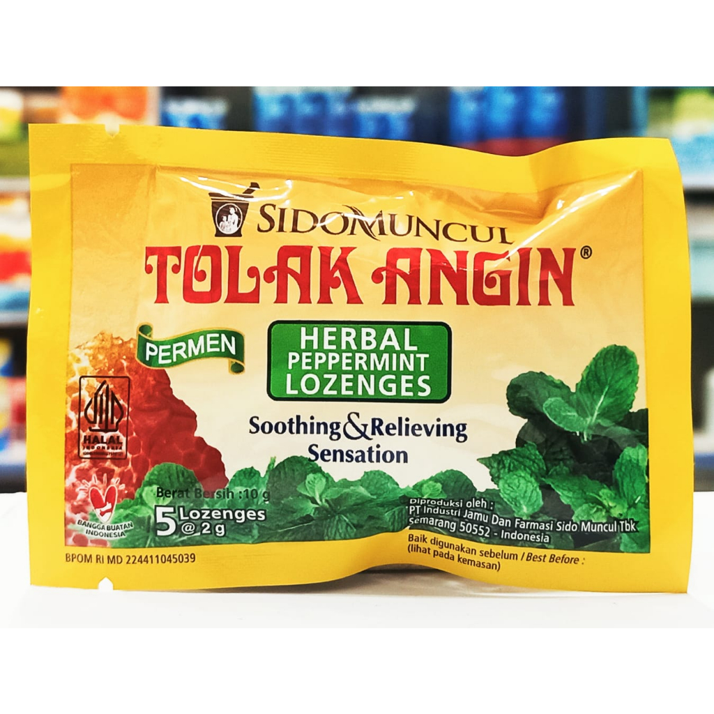 

Permen Tolak Angin - Isi 5 Lozenges