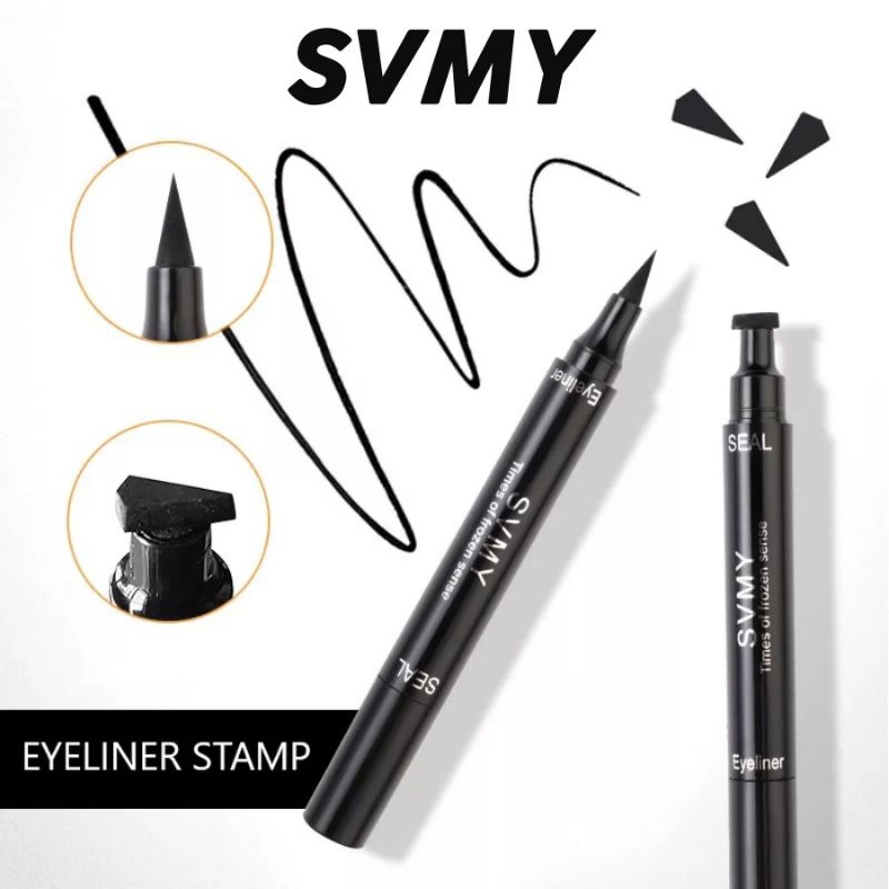 SVMY 872 EYELINER & SEAL EYELINER STAMP WATERPROOF & LONGLASTING SVMY Eyeliner Stamp Instan Long Las