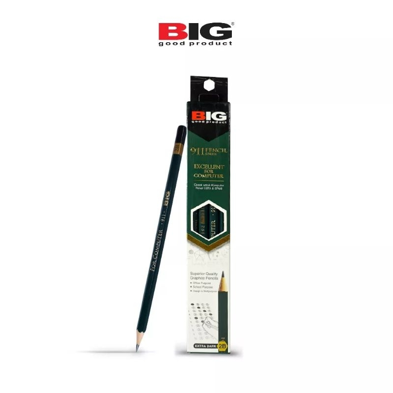 

(PAK) PENSIL BIG 2B 911