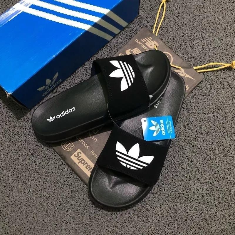 Sandal Slide Adidas Pria Wanita | Sandal Slop Cowo Cewe | Sendal Slop | Sandal