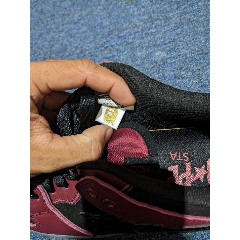 sepatu bape sta size 44 insole 28cm