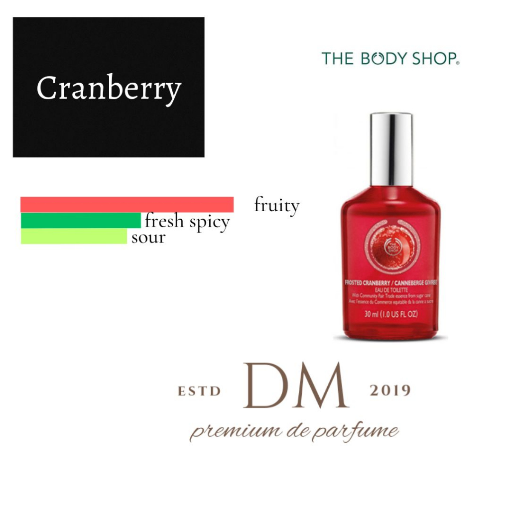 DM PARFUM | CRANBERRY | EAU DE PARFUM 30ML FOR UNISEX
