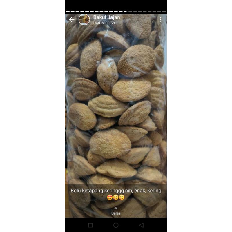 

Snack bolu Ketapang jadul