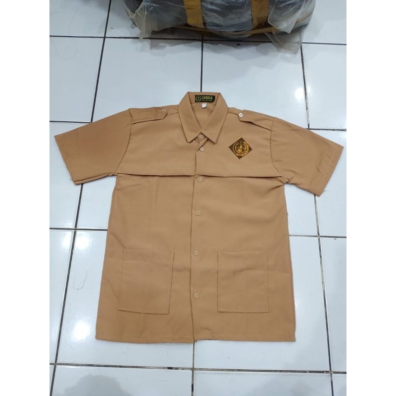 Baju Pramuka Perempuan SD,SMP,SMA/Baju Pramuka Perempuan Lengan Pendek SD,SMP,SMA