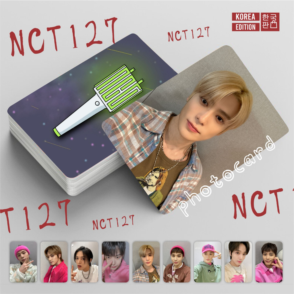 Photocard Premium NCT 127 Ay-Yo DJ Ver. Unofficial Jaehyun Taeyong Jungwoo