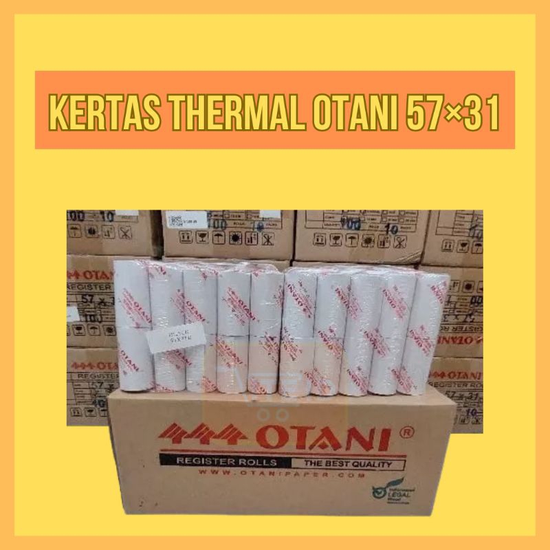 

Otani Kertas Thermal Kertas Struk Kertas EDC 57 × 31mm