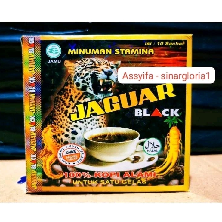 

KOPI JAGUAR ALAMI PLUS GINGSENG - INSTAN COFFEE SIAP SEDUH - KOPI BUBUK ASLI