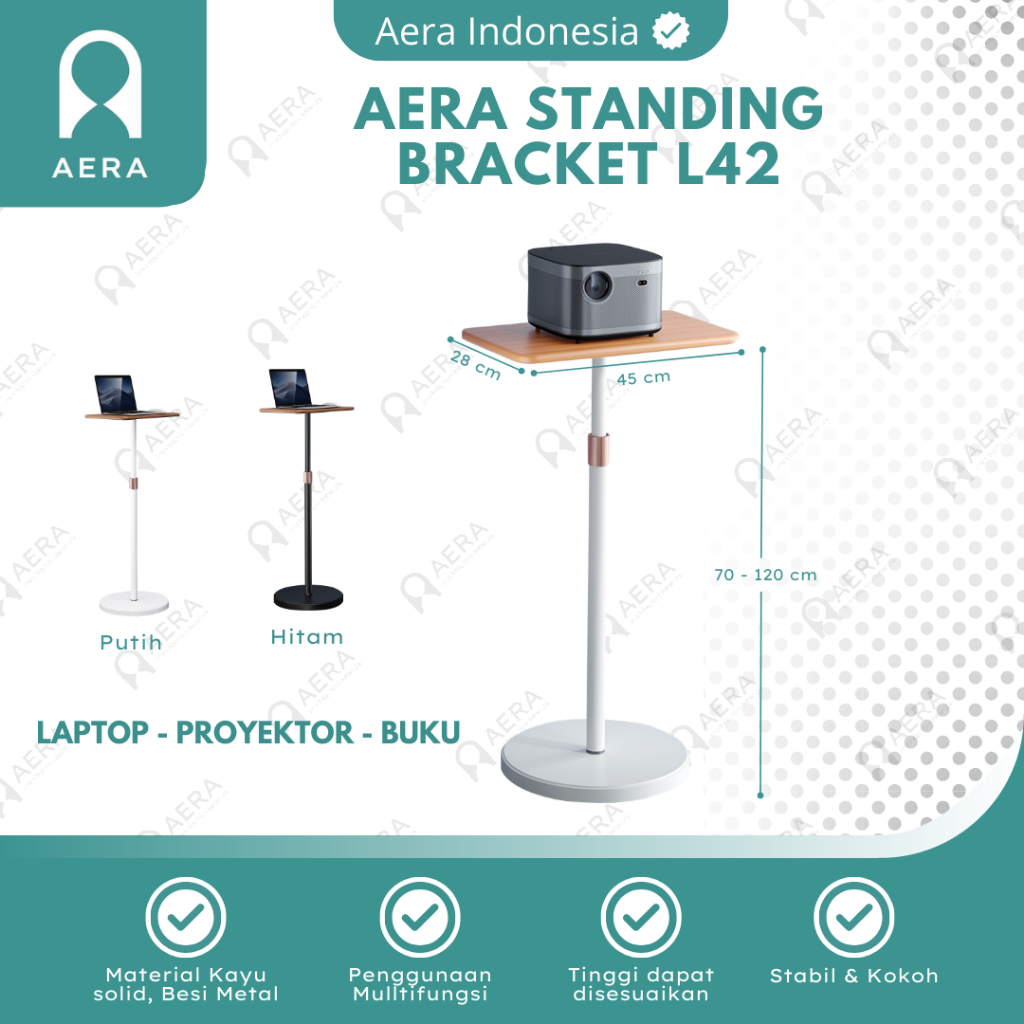 Standing Meja Laptop Stand Proyektor Meja Tatakan Laptop Stand Proyektor Mini Meja Stand Leptop Stan