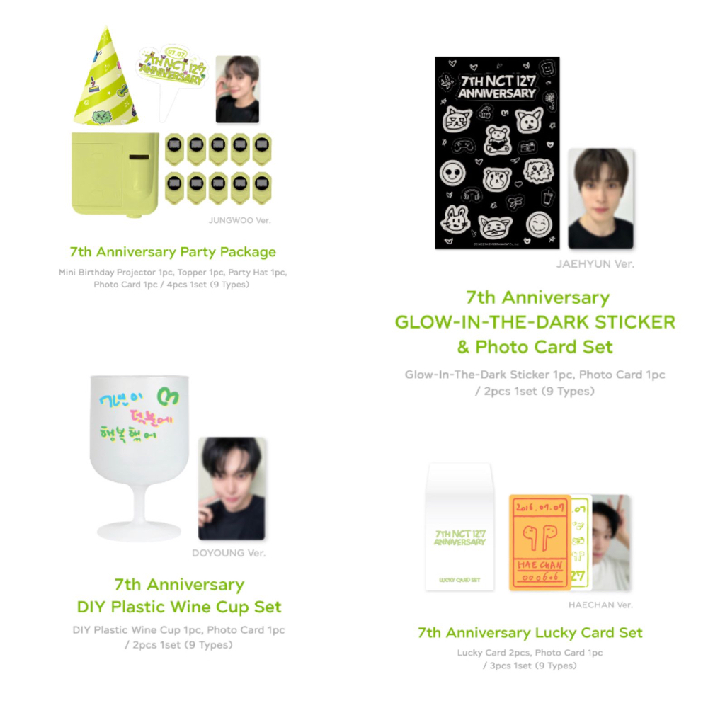 [PELUNASAN] NCT127 7th Debut Anniversary MD Lucky Card Jaehyun