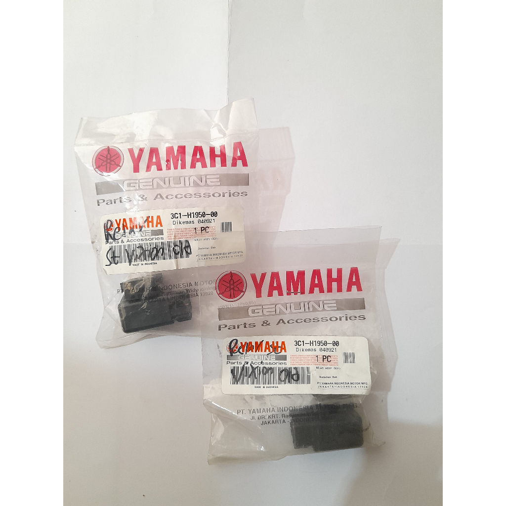 RELAY KIPAS RADIATOR ORIGINAL YAMAHA VIXION, XABRE, R15/ RELAY SUB STARTER ASSY 3C1-H1950-00