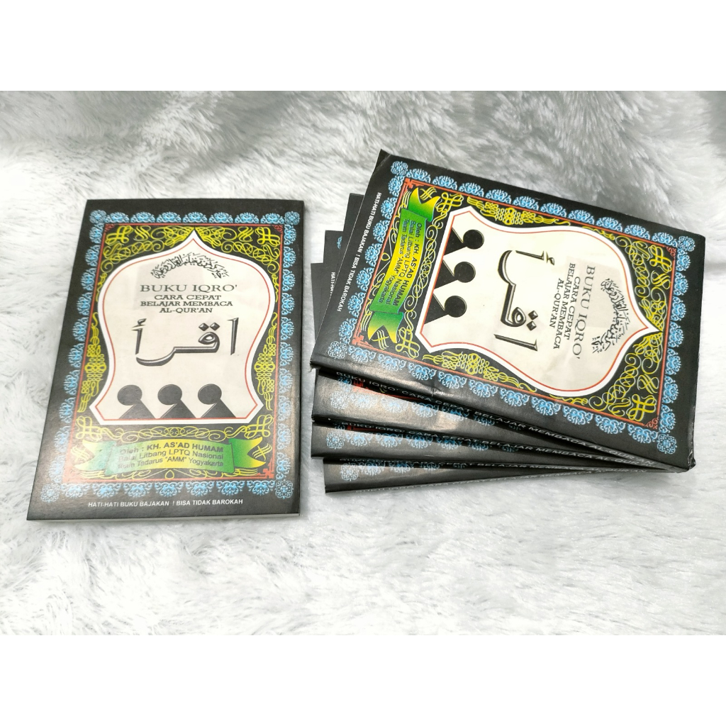 

Buku Iqro Anak Lengkap Jilid 1-6 Buku Islami Belajar Mengaji