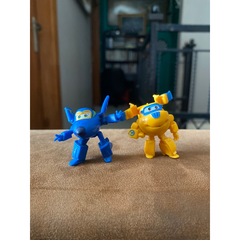 Preloved Superwings Minis Ori Audley biru dan kuning