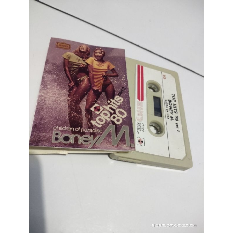 kaset pita top hits 80 / boney m, kate bush..