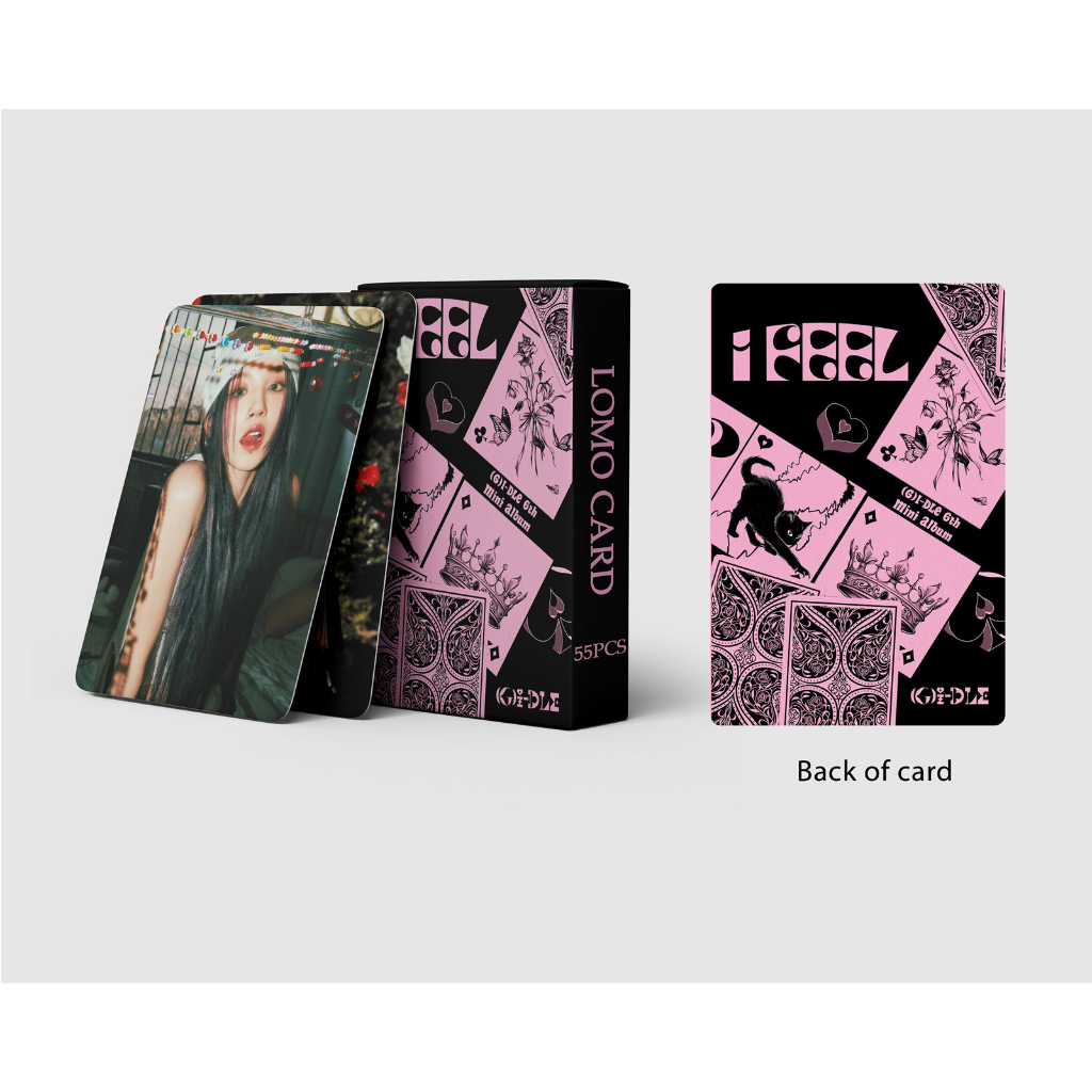 [kstuffind] G-IDLE I FEEL QUEEN CARD PHOTOCARD LOMO CARD PHOTO KARTU FOTO PC MURAH 54 PCS 54PCS