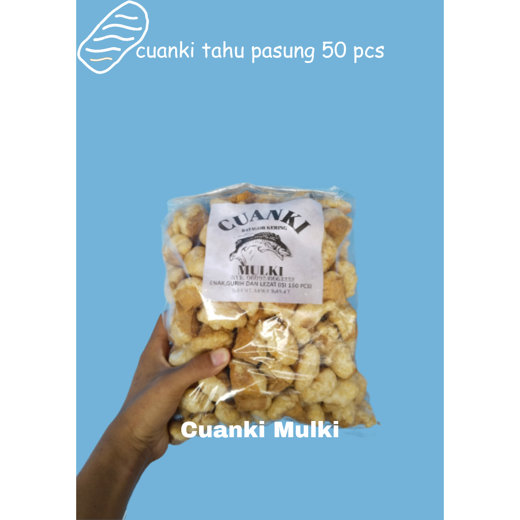 

Cuanki Tahu isi 50 pcs Cuanki Mulki Garut