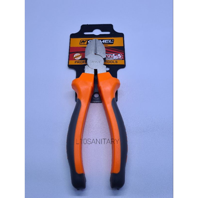 Tang Potong CAMEL 6" Inch / Tang Potong ORANGE CAMEL 6" / Diagonal Cutting Piler CAMEL 6"