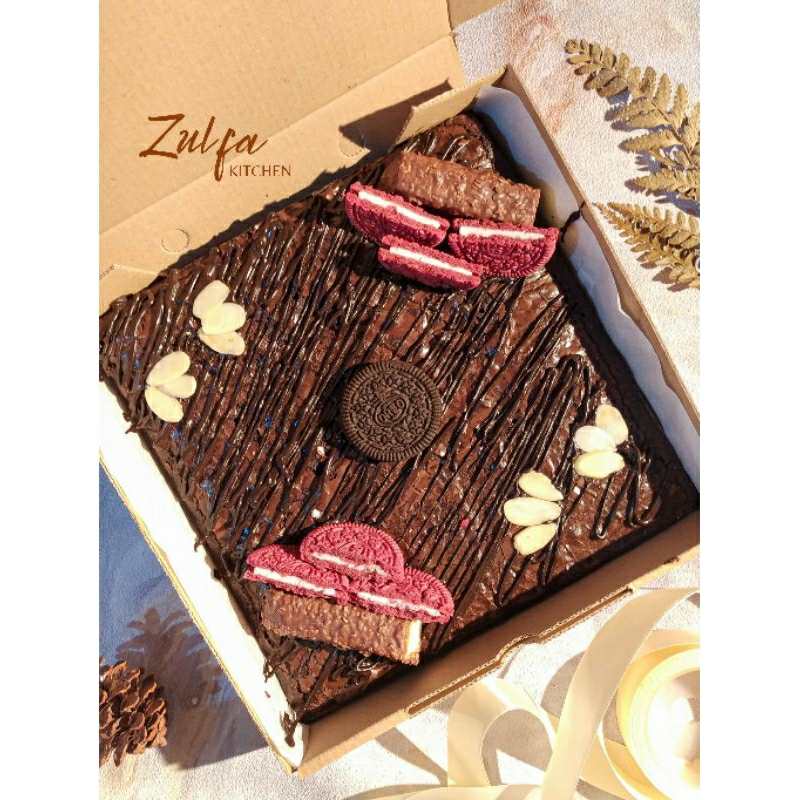 

Fudgy brownies simple sweet