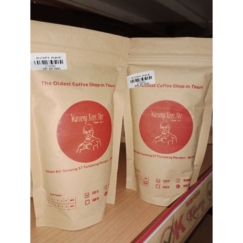 

kopi ake kopi khas belitung