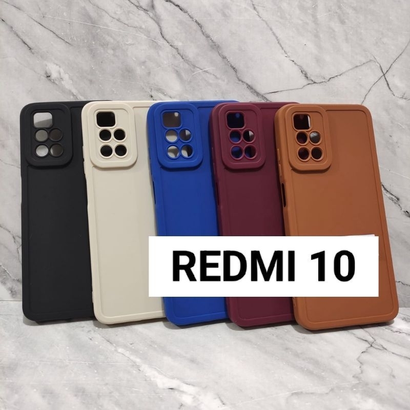 SOFTCASE MACARON REDMI 10/NOTE 10/NOTE 10S/NOTE 10 PRO CASE TPU CANDY PRO CAMERA SILICON