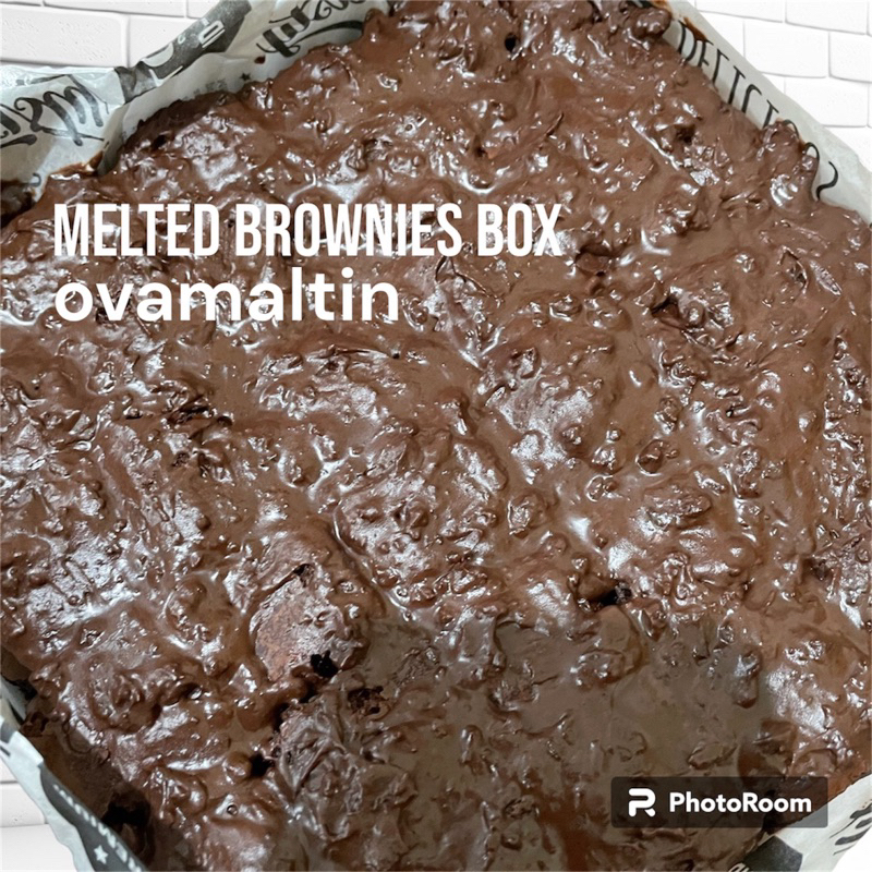 

melted brownies box