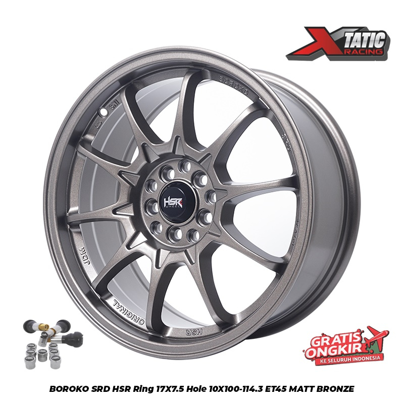 Velg Mobil Ring 17 Model Ce28 Hsr Boroko Srd R17 Crv,Hrv,Innova,Xpander