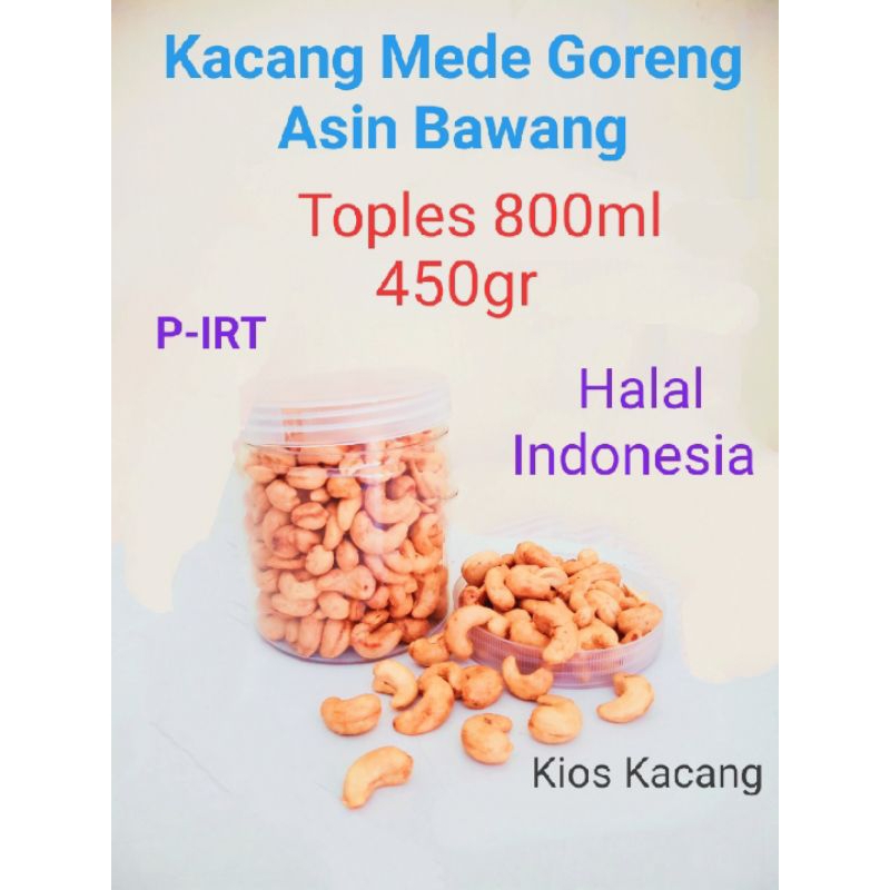 

(800ml) Kacang Mede Asin Bawang