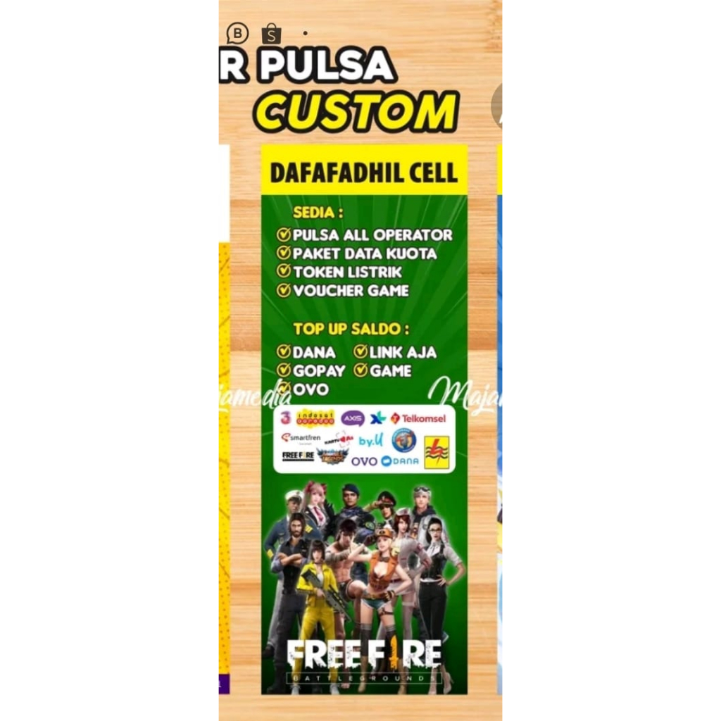 banner ukuran 60x160