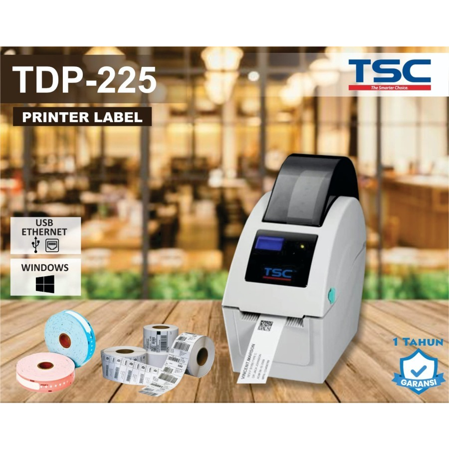 

Printer Thermal TSC TDP225W / Printer Label Gelang /Gelang Pasien