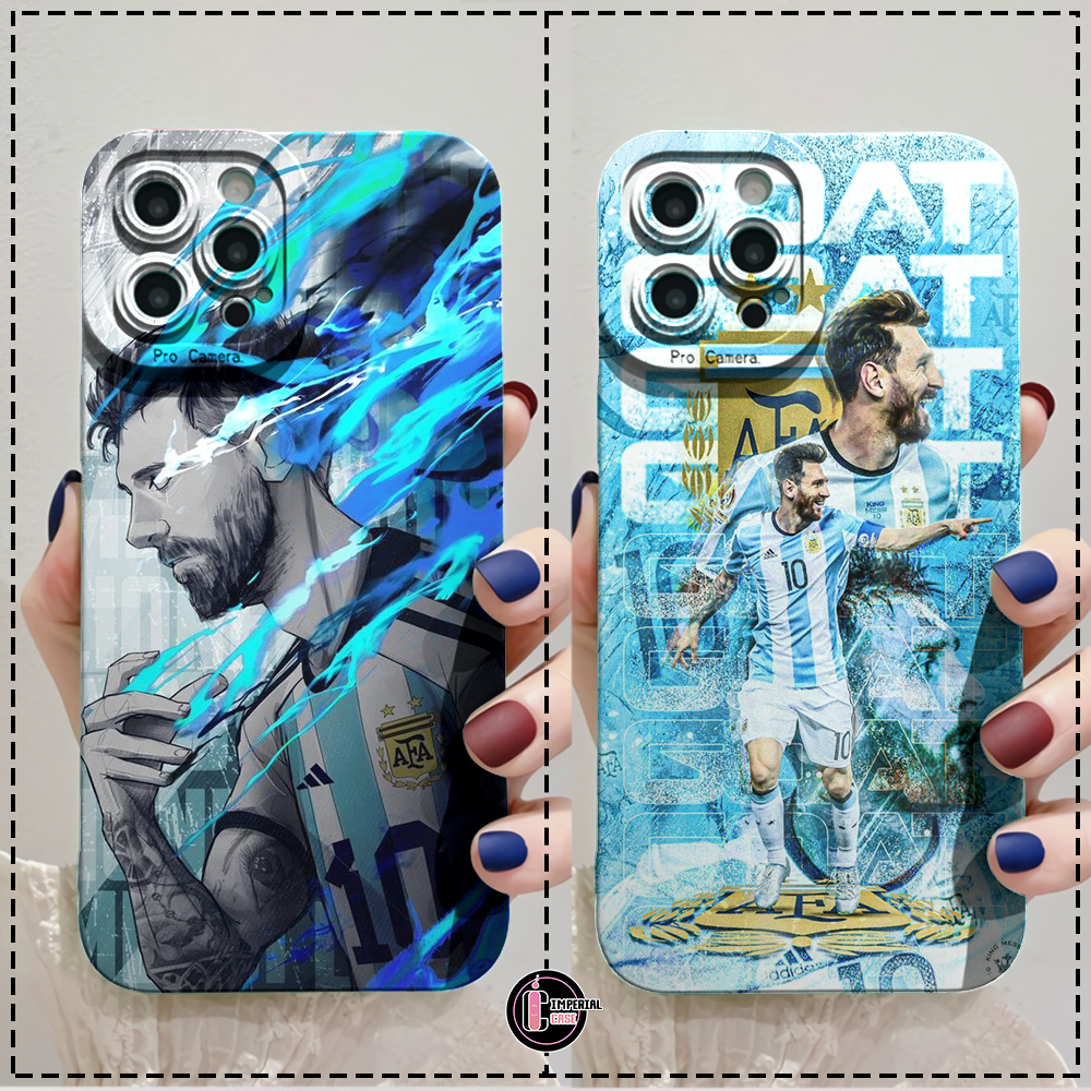 SOFTCASE SILIKON MESSI OPPO A3S A5 A1K A5S A7 A12 F9 A11K A15 A16 A16S A16K A16E A17 A17K A31 A8 A5 
