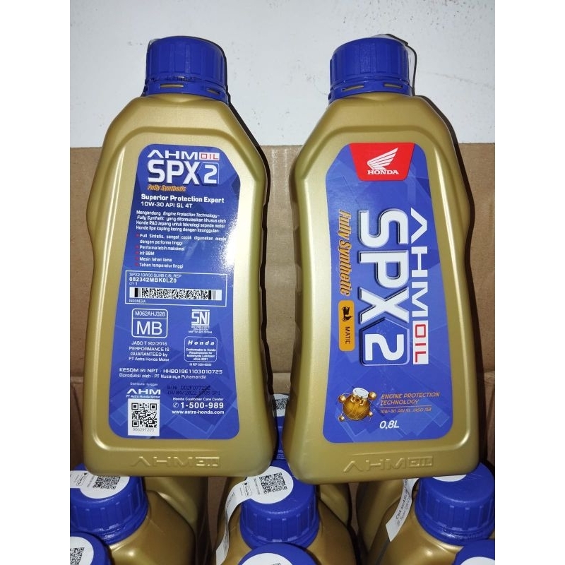 oli spx 2 matic 800 mil kemasan terbaru