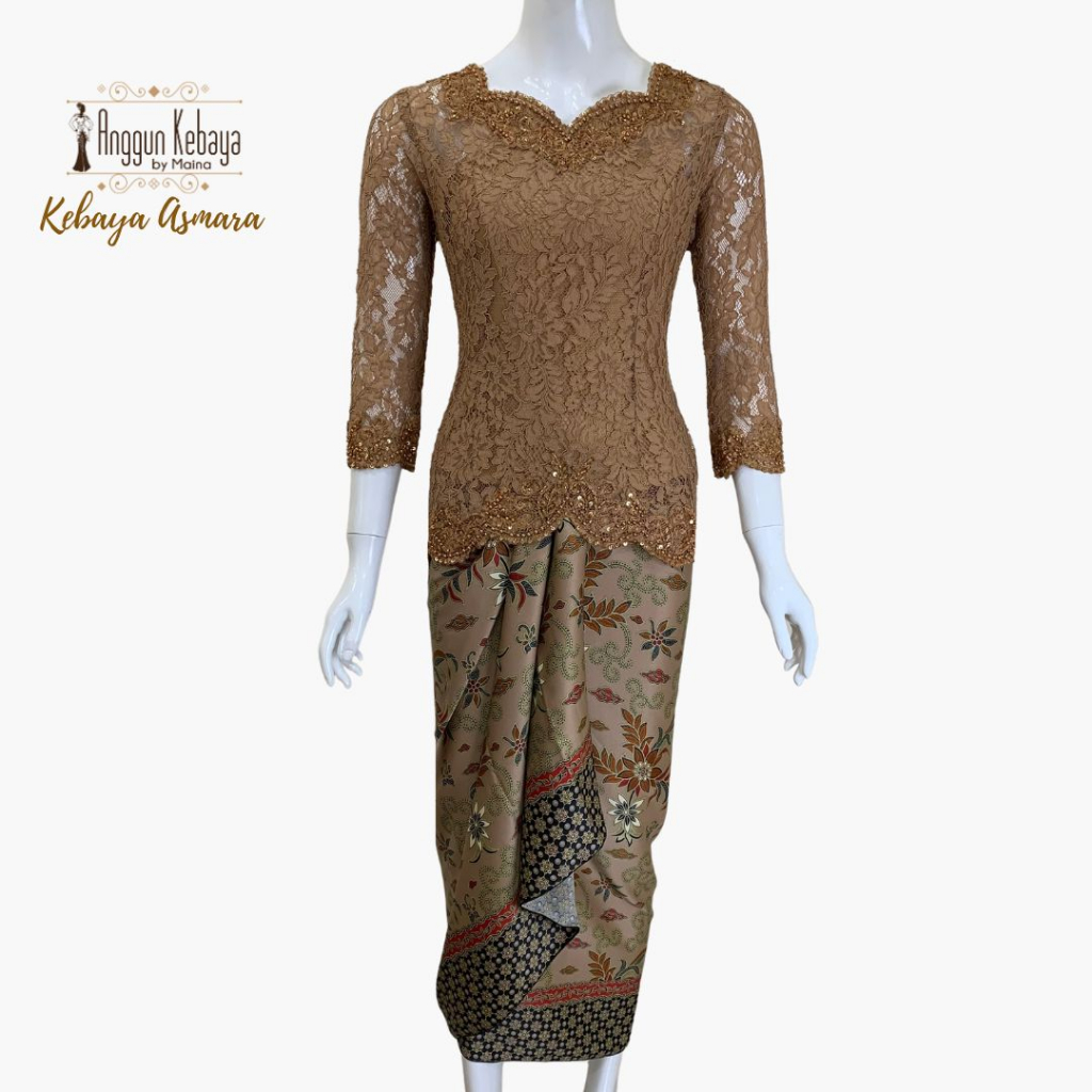 ANGGUN KEBAYA - Kebaya Asmara | Kebaya Bordir Payet | Kebaya Wisuda | Kebaya Kondangan | Kebaya Lama