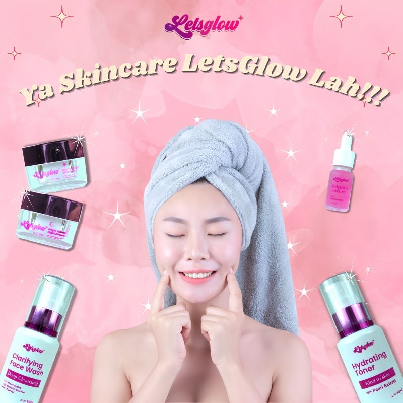 Letsglow skincare BPOM lebih cepat glowing