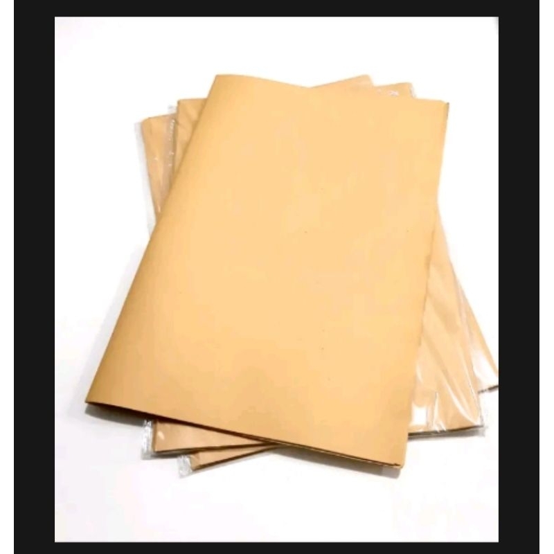 

sampul buku coklat polos