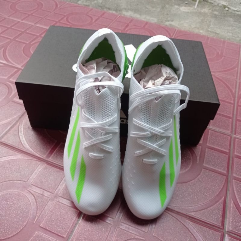 sepatu bola adidas speedportal green apple