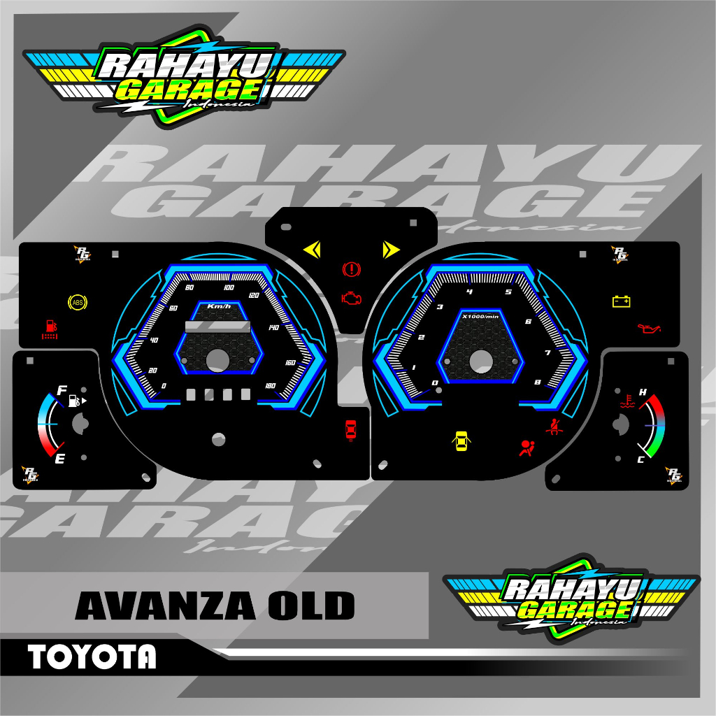 papan speedometer custom Avanza Old panel spidometer Avanza old