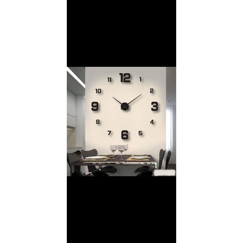 JAM DINDING BESAR/JAM DINDING JUMBO SILVER