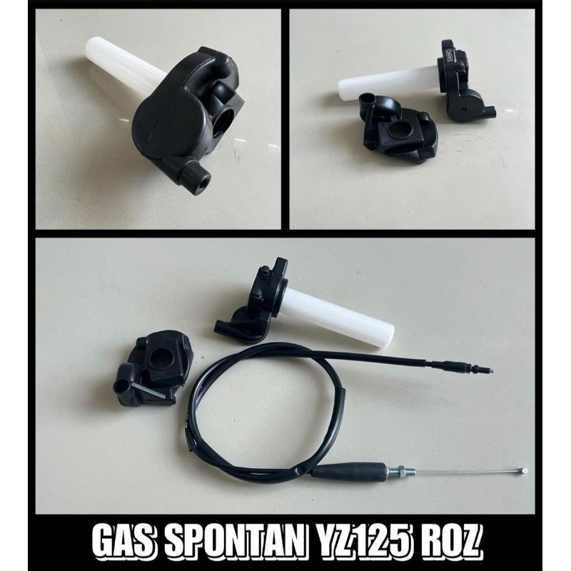 Gas spontan YZ125 merk roz
