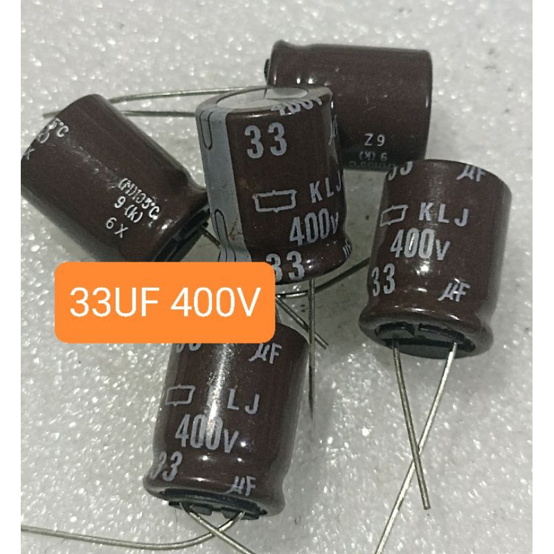 ELCO 33UF 400V ELKO 33 UF 400 VOLT 33UF 400VOLT